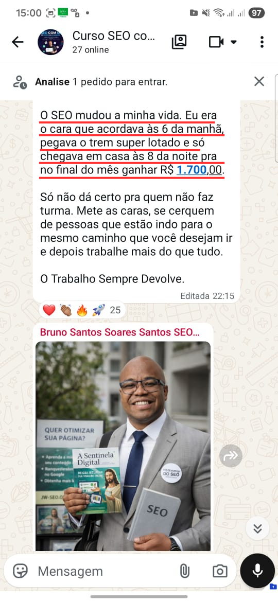 Depoimento Bruno Santos: o SEO mudou a minha vida